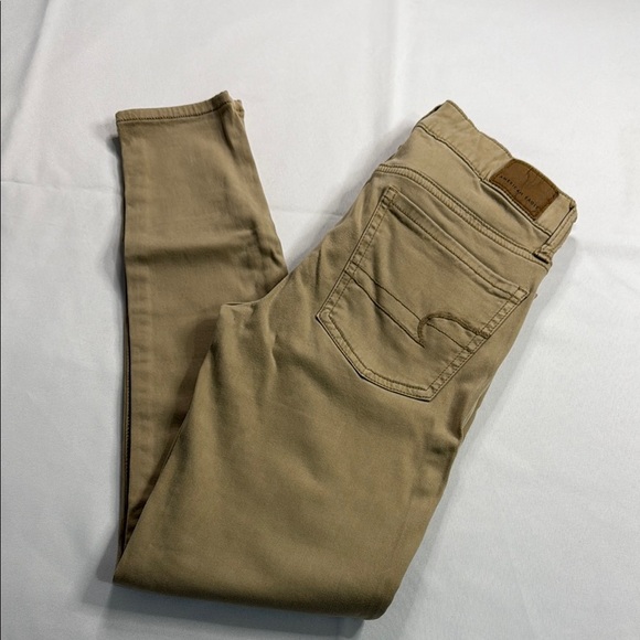 American Eagle Outfitters Denim - American Eagle Outfitters Skinny Jeans - Tan